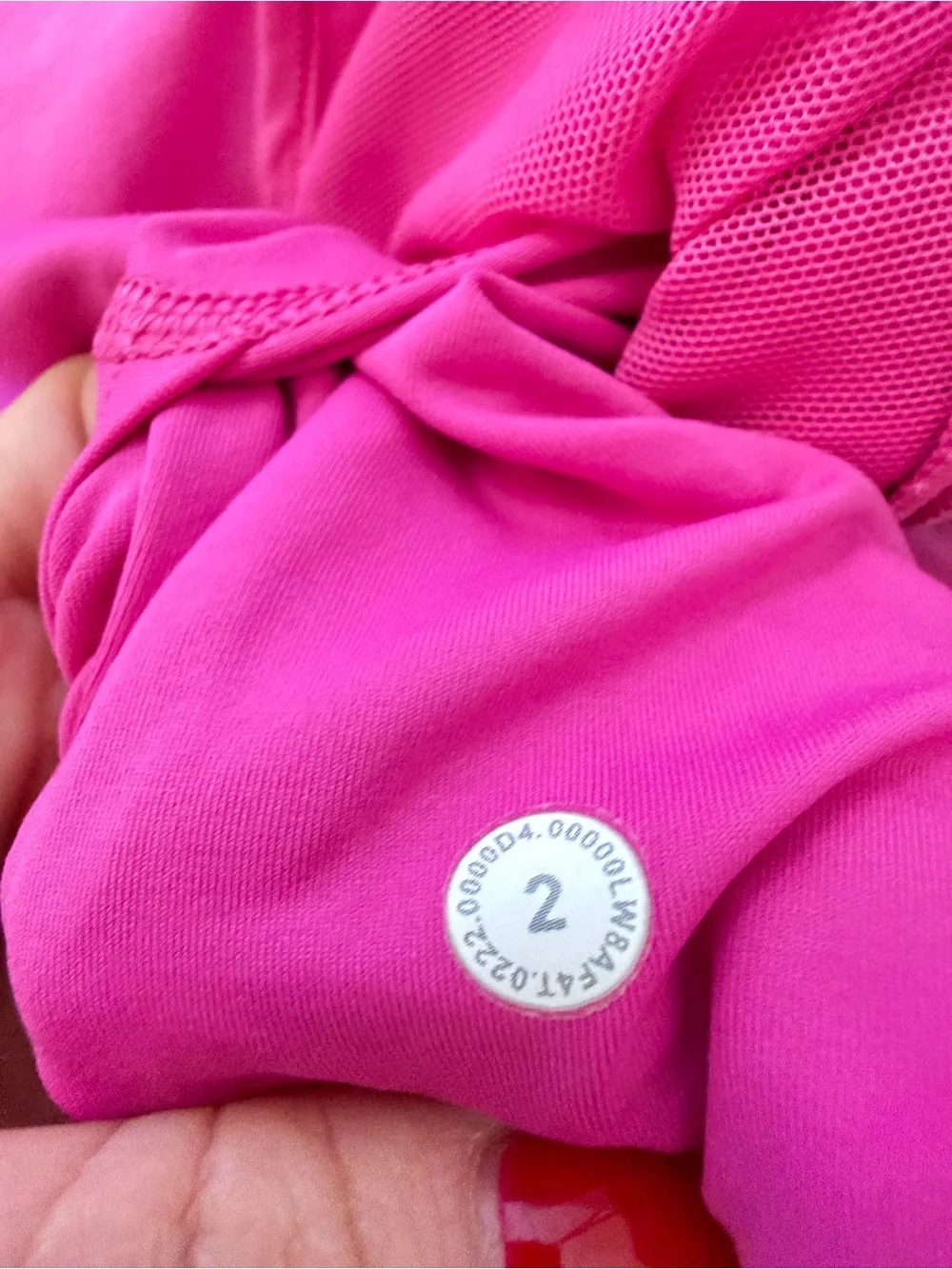 Lululemon Hotty Hot High-Rise Skirt Size 2 Hot Pink Built-In Shorts